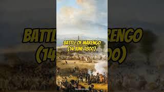 6 Key Battles in the Napoleonic Wars️ #shorts #history #war #napoleonbonaparte #france #battle