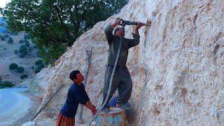 Akbar is tired of the intense heat and decides to make a canopy with the help of Mirza