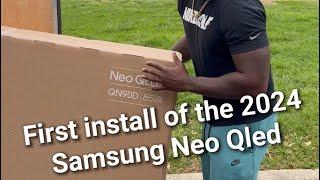New 2024 Samsung Neo Qled Install full video