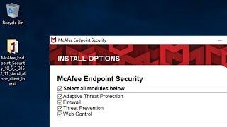 McAfee Endpoint Security 10.5.3 Adaptive Threat Protection DAC Real Protect Standalone Install