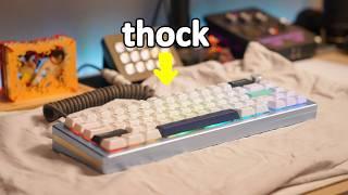 I Built the THOCKIEST Keyboard