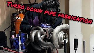 Turbo Down Pipe Fabrication short cinematic for my 91 Eagle Talon TSI