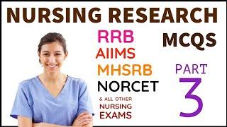 Nursing research and statistics important questions 2024 staff nurse exam MHSRB part 3