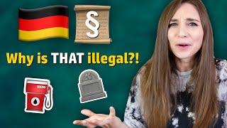 CRAZY GERMAN LAWS 6 surprising things that are forbidden in Germany  Feli from Germany