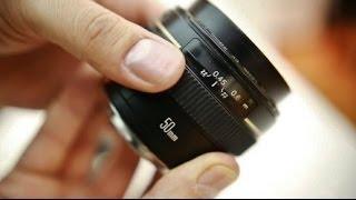 Canon 50mm f1.4 USM lens review with samples full frame and APS-C