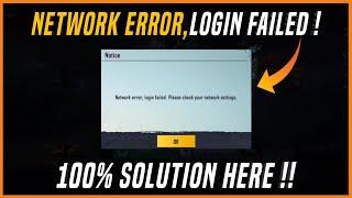 Pubg Mobile Network ErrorLogin Failed Problem Solved  Kumari Gamer