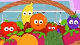 Five Little Fruits For Kids  Nursery Rhymes Songs For Babies  Children Rhyme