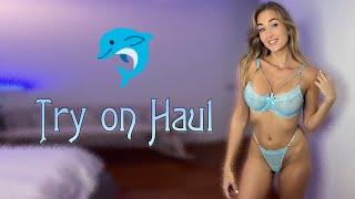 See through lingerie Try-on Haul  Transparent Lingerie Haul