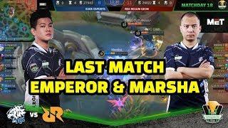 LAST MATCH EMPEROR & MARSHA GAME 4 MLBB EVOS VS RRQ - TBOF IESPL