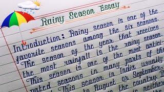 Essay on Rainy Season in English  Paragraph on Rainy Season  Tanumbar Education