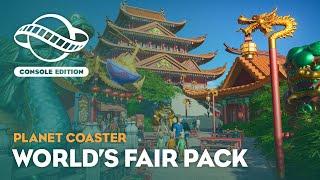 Planet Coaster Console Edition  World’s Fair Pack Trailer