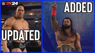 WWE 2K24 13 Awesome *NEW* HIDDEN Updates Just Added To The Game