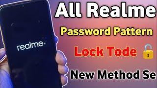 All Realme Reset Password How to fix forgot lockscreen Password Any Realme Pattern New Tricks 2024