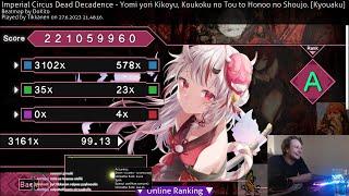 Tikkanen  ICDD - Yomi yori Kikoyu Koukoku no... Kyouaku 99.13% 4xmiss #15 703pp 919pp if fc