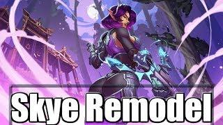 Paladins Skye Remodel - Before & After Comparison