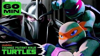 TMNT  Tiap Pertarungan Shredder dengan Kura-Kura Ninja Selama 64 MENIT   Nickelodeon Bahasa
