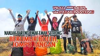 PRAU via PATAK BANTENG SUPER MAK NAIK GUNUNG CEPET BANGET