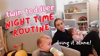 Surviving Solo A Realistic Night Routine with Twin Toddlers