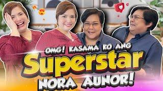 THE NEVER BEFORE HEARD CHIKA FROM THE SUPERSTAR NORA AUNOR  Snooky Serna