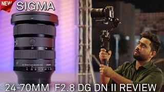 SIGMA All NEW 24-70MM F2.8 DG DN II FULL REVIEW