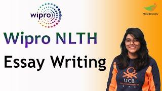 WIPRO NLTH 2021 Essay writing Tips  Written Communication Test For Freshers