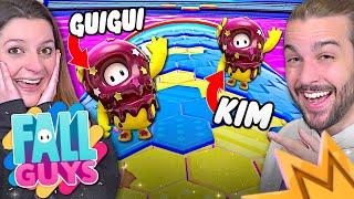 ON EST SEULS SUR CETTE FINALE  GUILLAUME VS KIM SUR FALL GUYS DUO GRATUIT POUR TOUS 