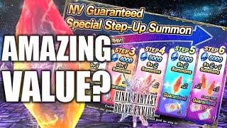 I am missing 25 Neo Visions  Final Fantasy Brave Exvius - NV Guaranteed Special Step-Up Summon