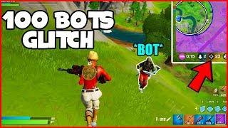 Get 100 BOTS In Your LOBBY For Fortnite Chapter 2... Fortnite Glitches *PS4XBOXPC*