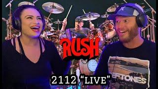 RUSH - 2112 LIVE Reaction Were starting to become addicted to the rush that is RUSH