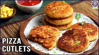 Pizza Cutlets Recipe  Crispy Cheesy Pizza Cutlets  Quick & Easy Snack Recipe  Chef Bhumika