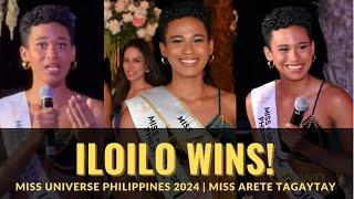 Alexie Brooks WINS  Miss Arete Tagaytay  Miss Universe PH 2024  Iloilo