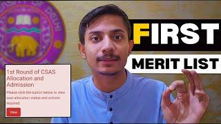 Delhi University 1st MERIT LIST - Officially Out  Here’s the complete process you must to know.