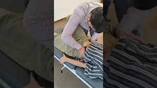 Navel Reposition Chiropractic Treatment  Dr. Harish Grover