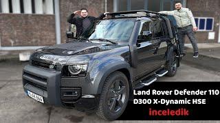 7 Kişilik Lüks Arazi Aracı SUV – Yeni Land Rover DEFENDER 110 D300 X-Adventure HSE