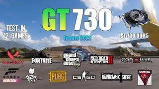 GT 730  Test in 12 Games in 2023 - Nvidia GT 730 DDR5 Gaming