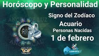 1 de febrero Signo del Zodíaco - Horóscopo y Personalidad