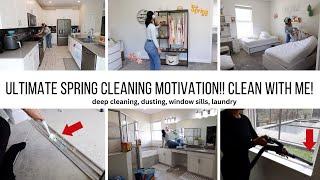 SPRING CLEANING ROUTINE PART ONE  ULTIMATE SPRING CLEANING MOTIVATION  Jessica Tull cleaning