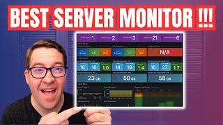 BEST Server Monitoring with TICK stack setup for FREE