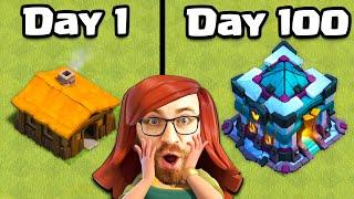 I Played a New Clash of Clans Account for 100 Days Straight