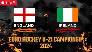 England Vs Ireland Hockey Live  Euro Hockey U21 Championship 2024