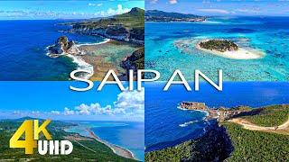 4K 영상 보기만 해도 시원해지는 사이판 랜선여행과 힐링음악  SAIPAN ISLAND  아름다운섬  에메랄드 바다풍경  해외여행추천 - 엔티비스튜디오