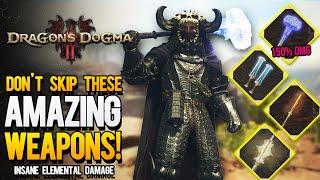 Dragons Dogma 2 - Dont Skip These Amazing ELEMENTAL Weapons & Gear Dragons Dogma 2 Tips & Tricks