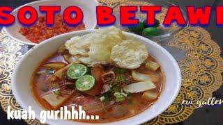 Resep Soto Betawi kuah gurih dan creamy