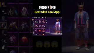  Free Fire Skin Tool App  FF Skin Tool App Pro Free Fire  Skin Tool For Free Fire Max #shorts