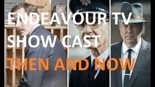 ENDEAVOUR TV SHOW CAST THEN AND NOW Shaun Evans Roger Allam etc