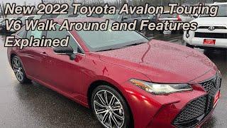 New 2022 Toyota Avalon Touring V6 Available for Sale Walk Around And Features Explained