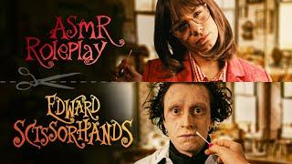 Peg does Edward Scissorhands makeup ASMR ROLEPLAY No Talking