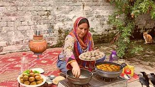 The Best Homemade With Meatballs  Kofta tandoori brad  Outdoor Cooking  Village Sham