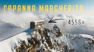 Overnight in the Highest Hut of the Alps  CAPANNA MARGHERITA 4556m