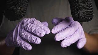 ASMR GUANTES de LATEX  Es realmente tan relajante  The Most Relaxing Latex Gloves 1 Hour